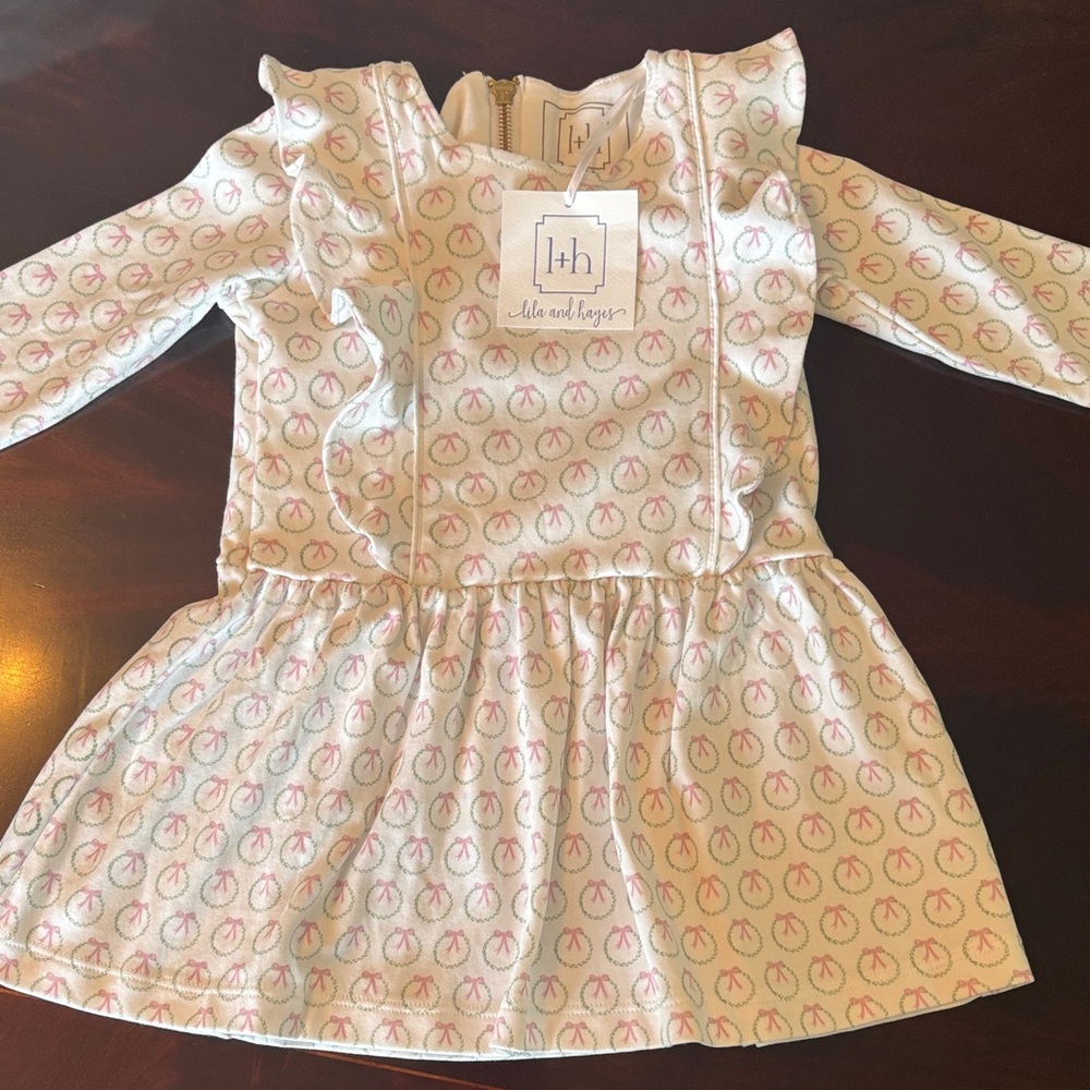 Lila and Hayes Wreath Dress